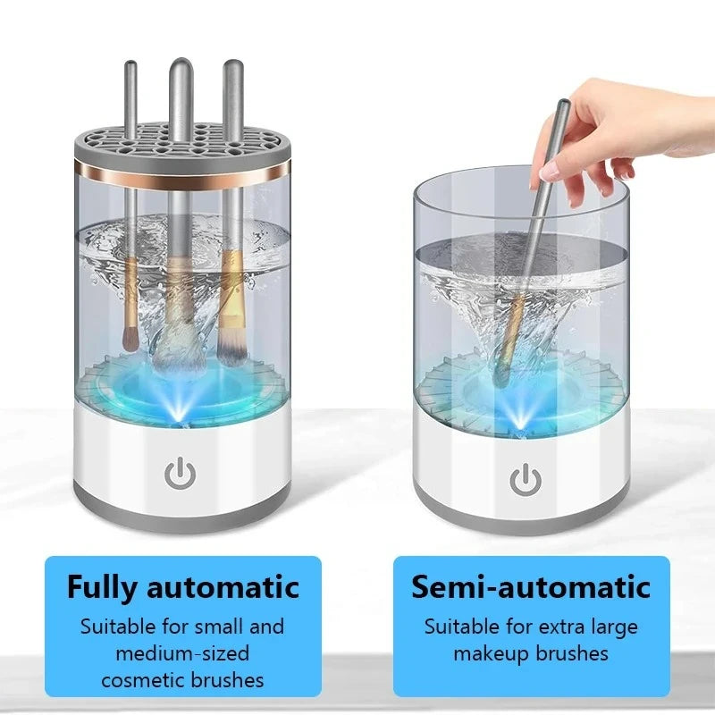 3-in-1 Electric Makeup Brush Cleaner