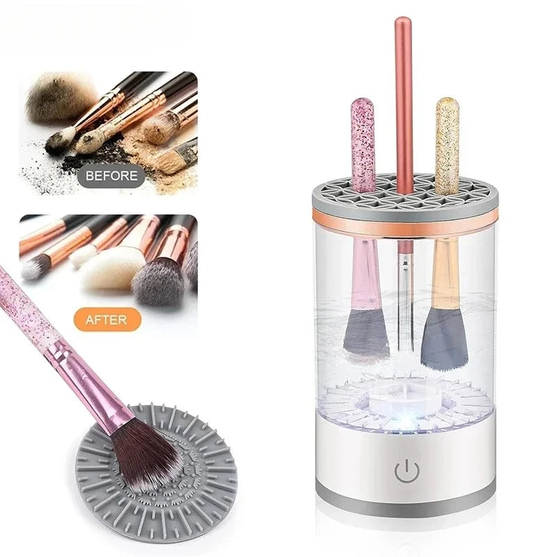 3-in-1 Electric Makeup Brush Cleaner