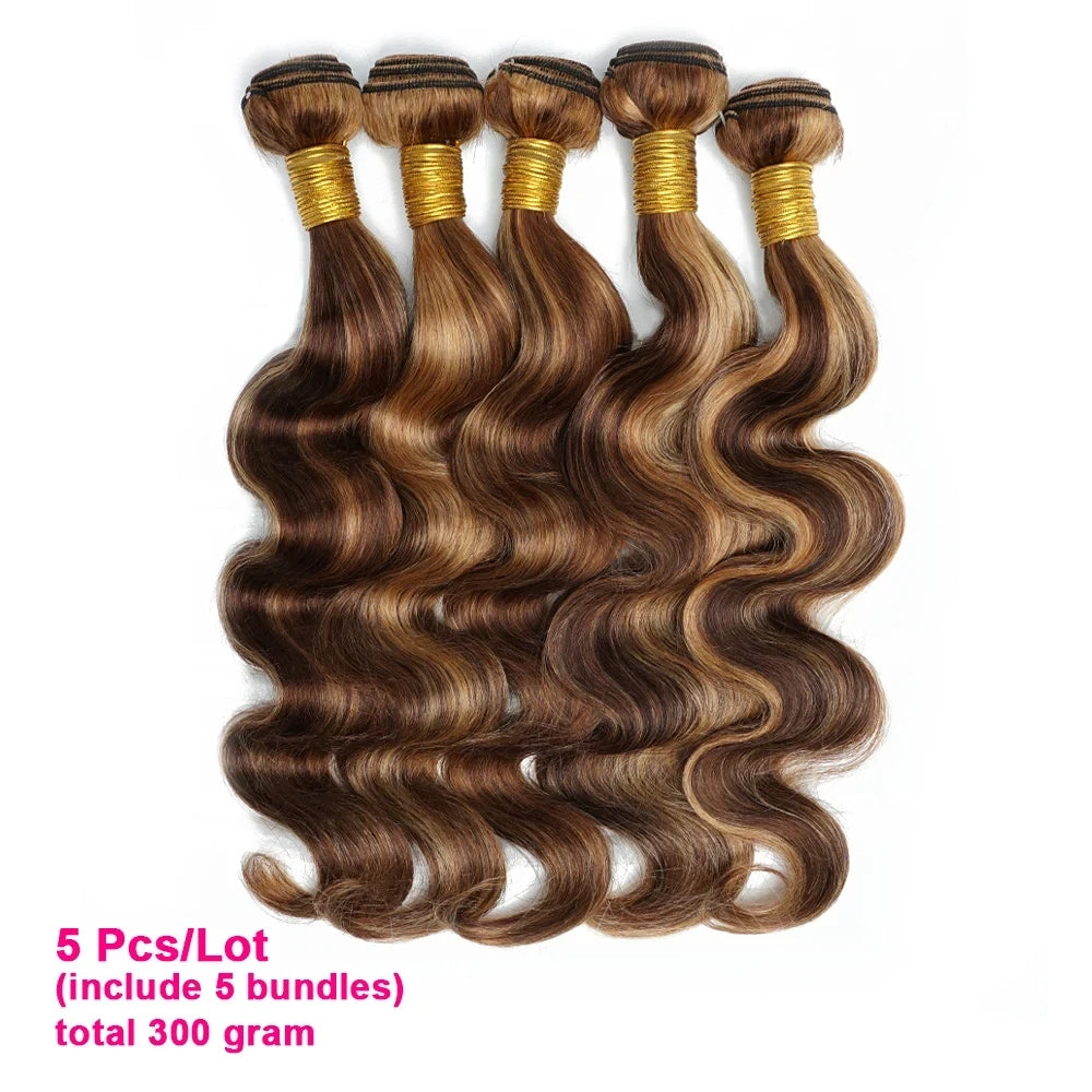 Highlight Ombre Human Hair Bundles